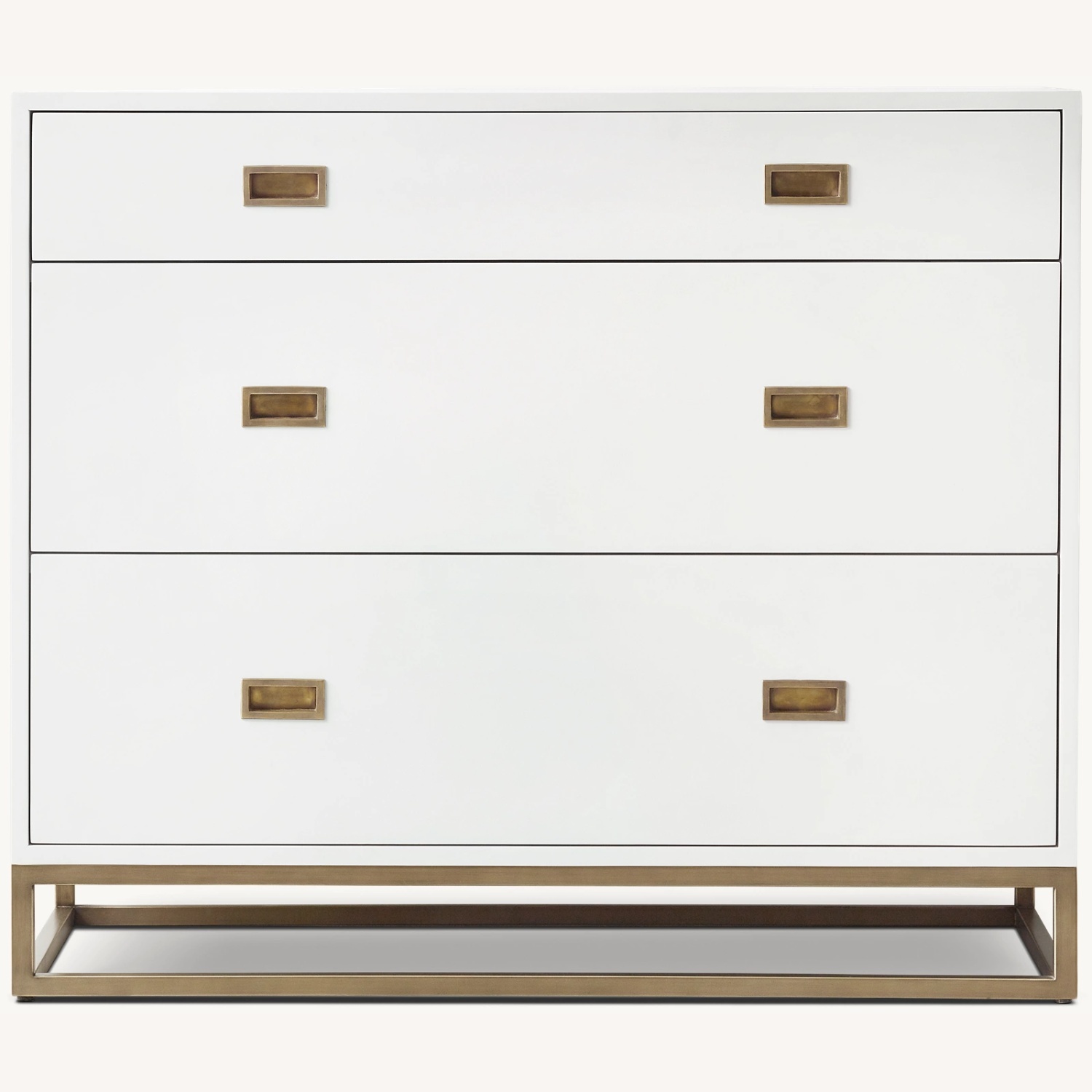 Restoration Hardware Baby & Child Avalon White Dresser - image-0