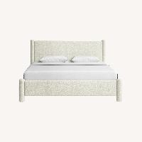 Asel Queen Upholstered Boucle Bed