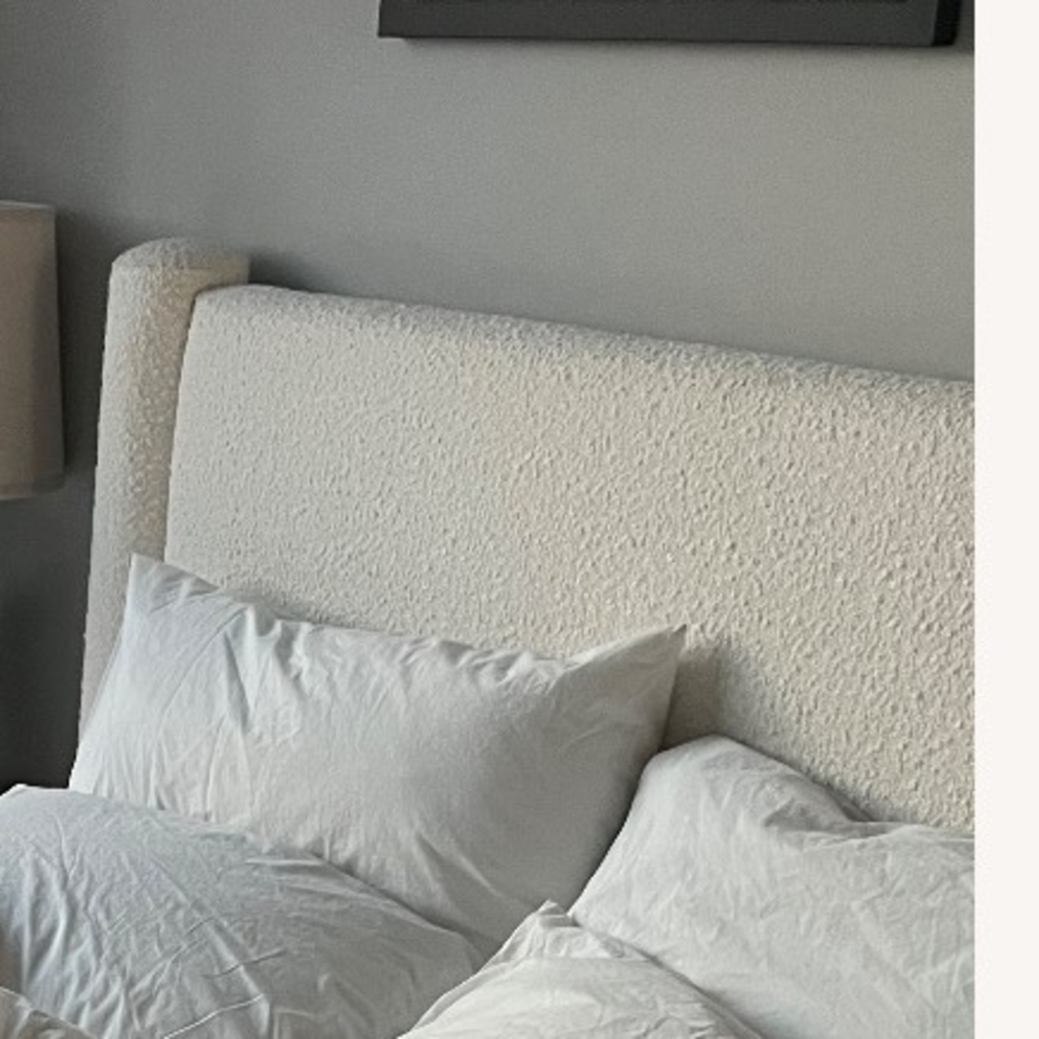 Asel Queen Upholstered Boucle Bed - image-3