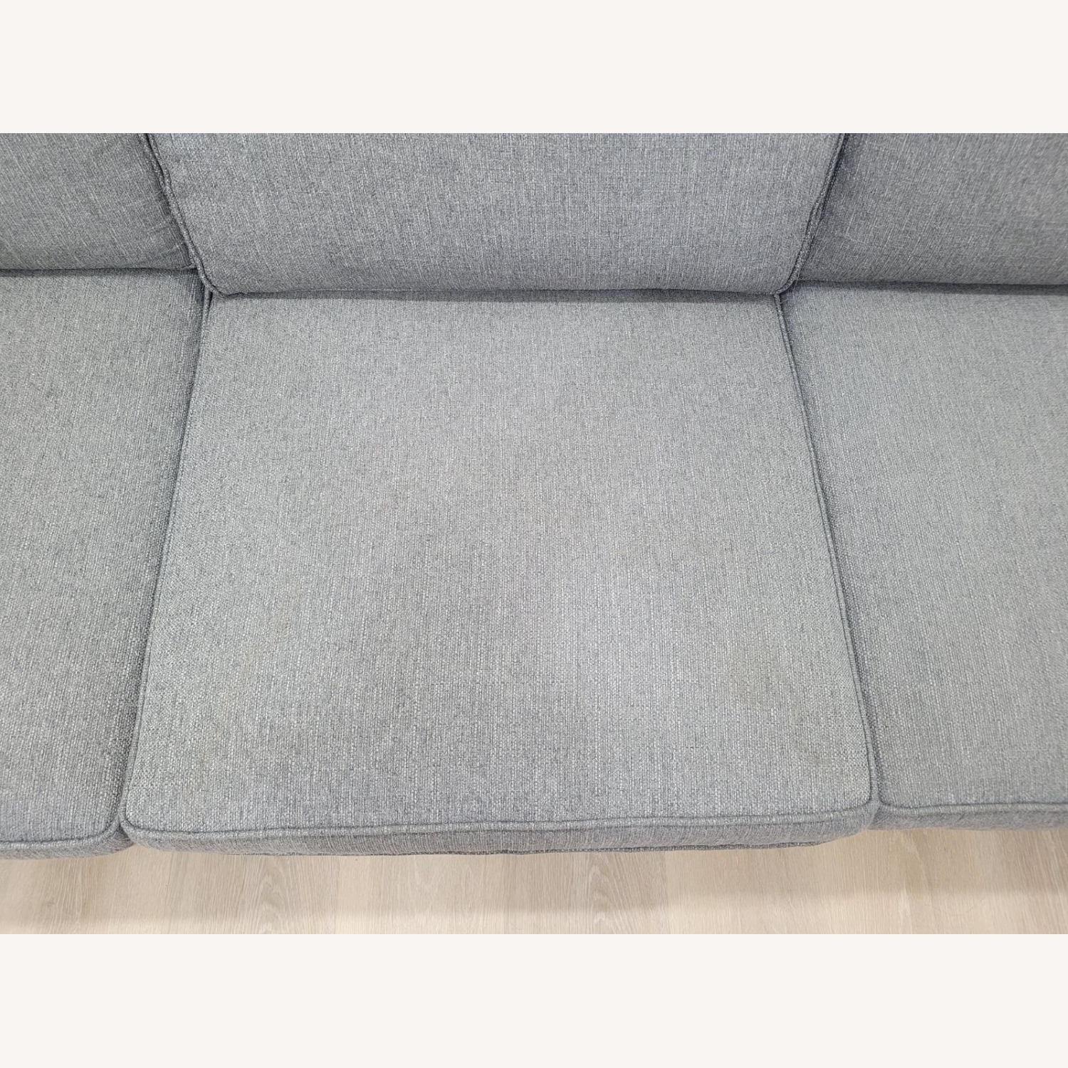 Crate & Barrel Rochelle Dark Gray 3+ Seater Sofa - image-6