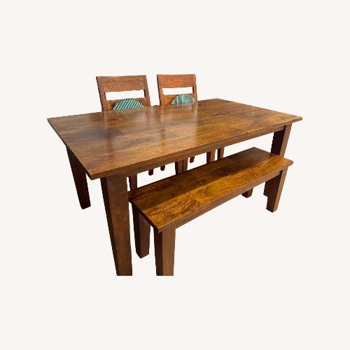 Used Crate & Barrel Basque Dining Set for sale on AptDeco