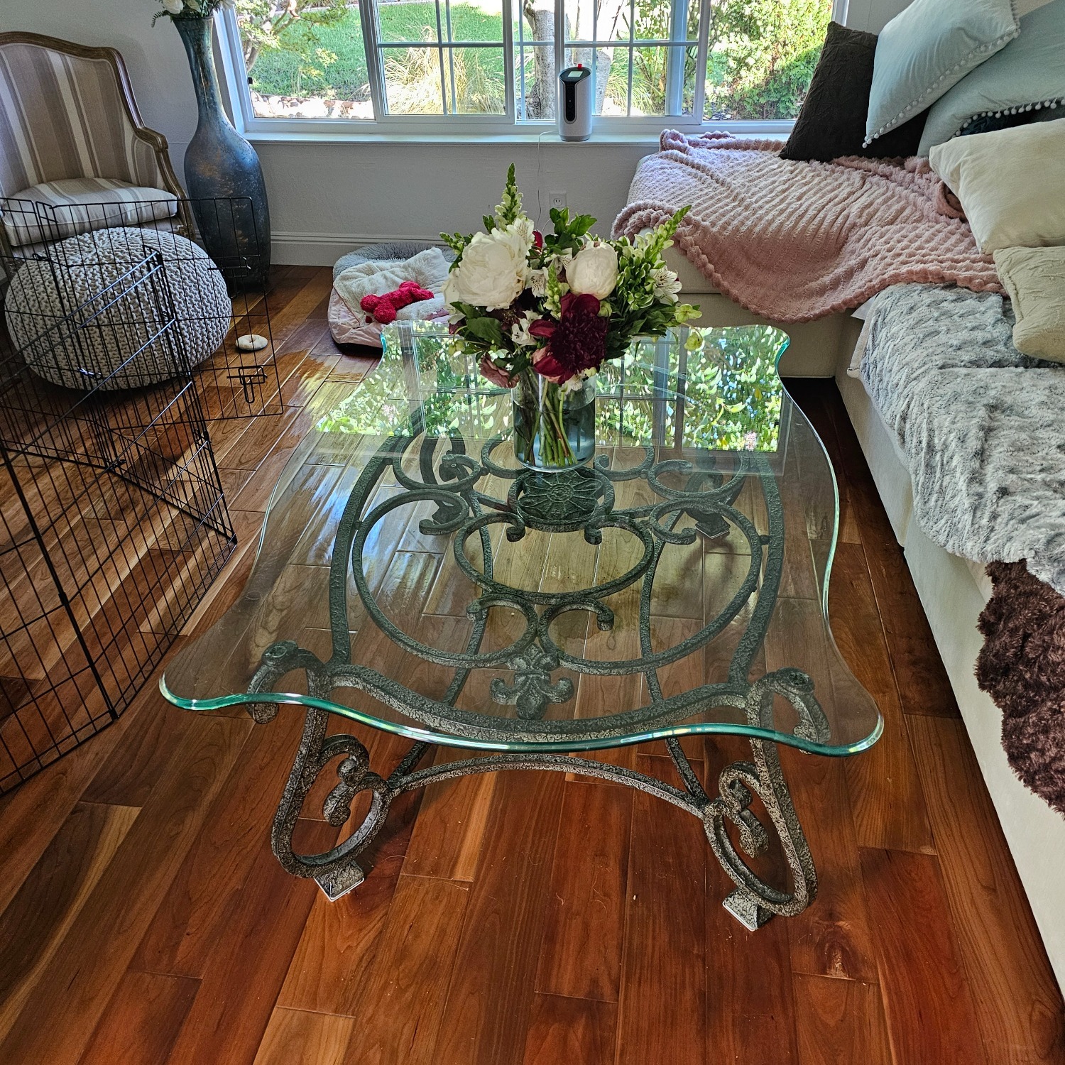 Timeless Glass Coffee and Side Table - image-3