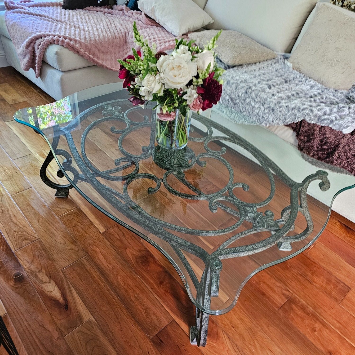 Timeless Glass Coffee and Side Table - image-1