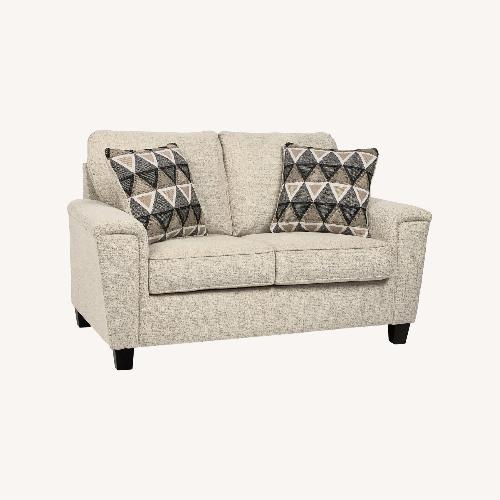 Used Ashley Furnture Abinger Gray Loveseat for sale on AptDeco