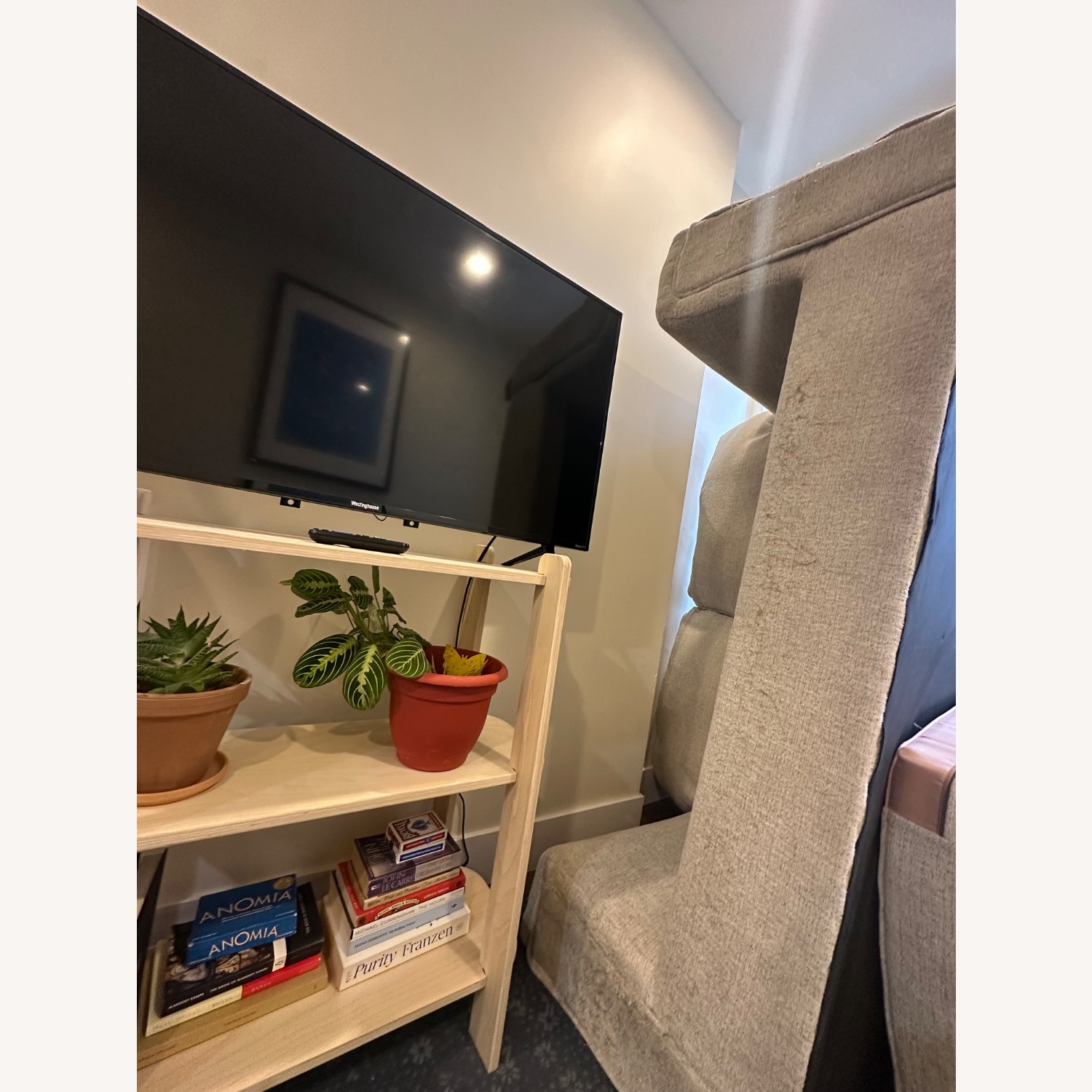 Ashley Furnture Abinger Gray Loveseat - image-2