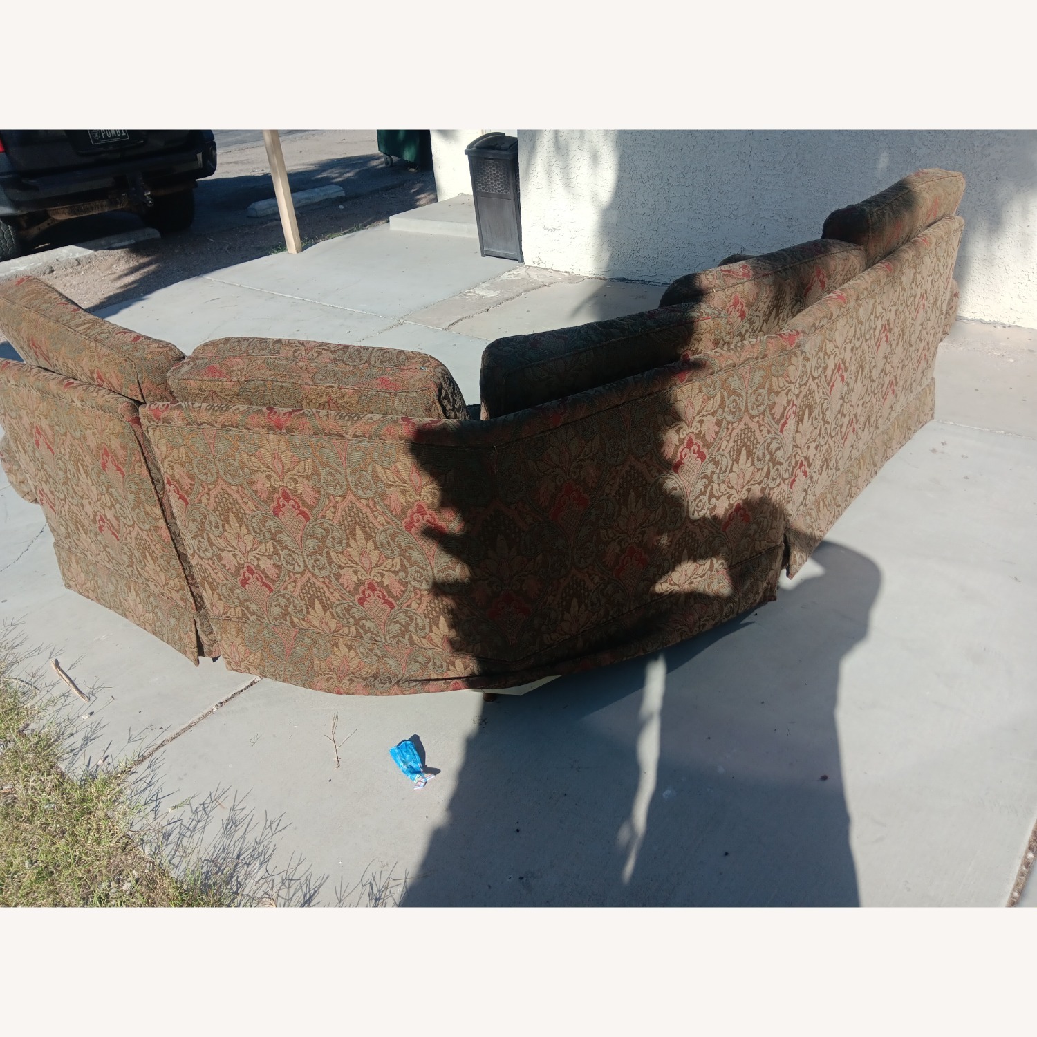 Vintage/Antique Green 3+ Piece Sectional - image-7