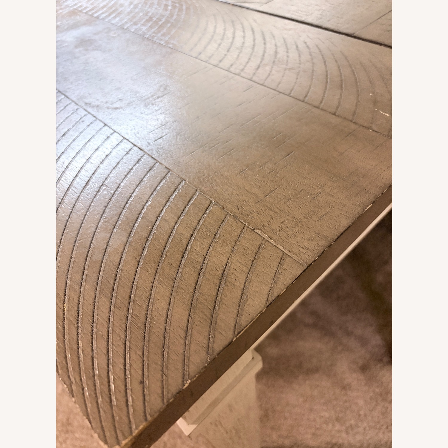 Ashley Furniture Dark Gray Wood Dining Set - image-4