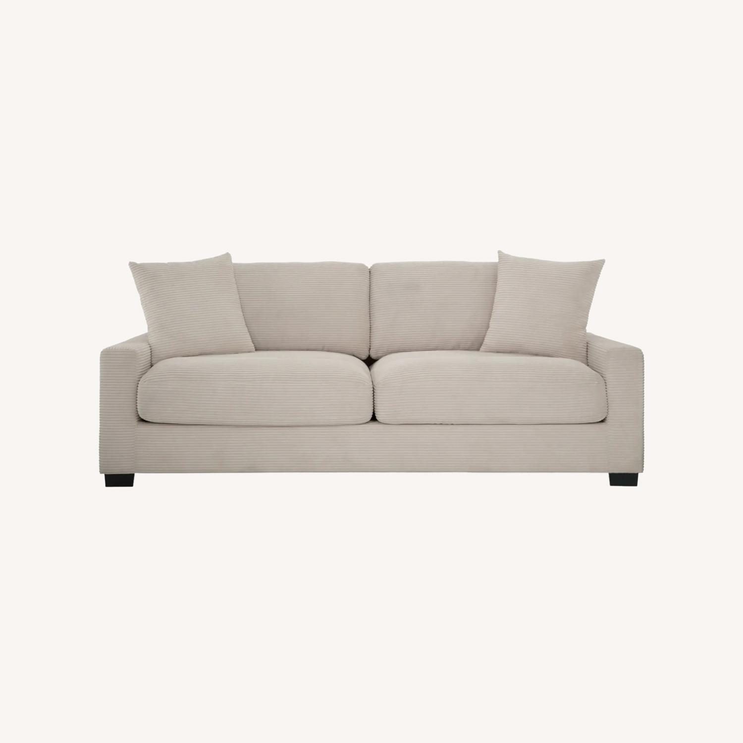 Aspen Beige 86'' Sofa - image-0