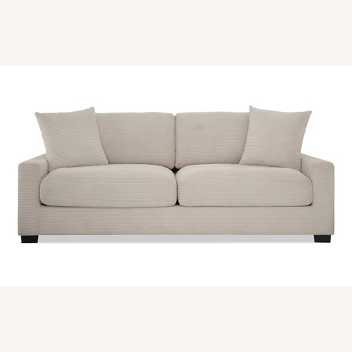 Used Aspen Beige 86'' Sofa for sale on AptDeco