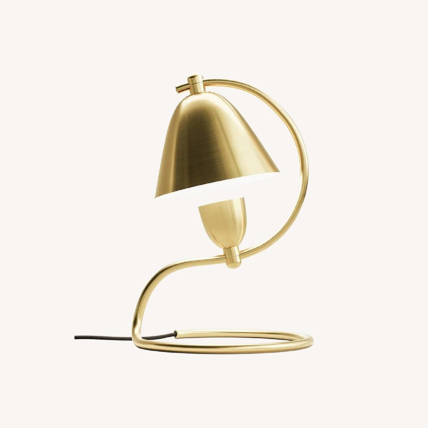 Audo Klampenborg Table Lamp, Brushed Brass - image-0