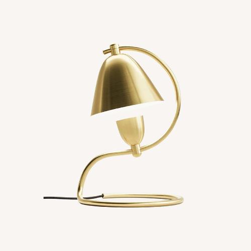 Used Audo Klampenborg Table Lamp, Brushed Brass for sale on AptDeco