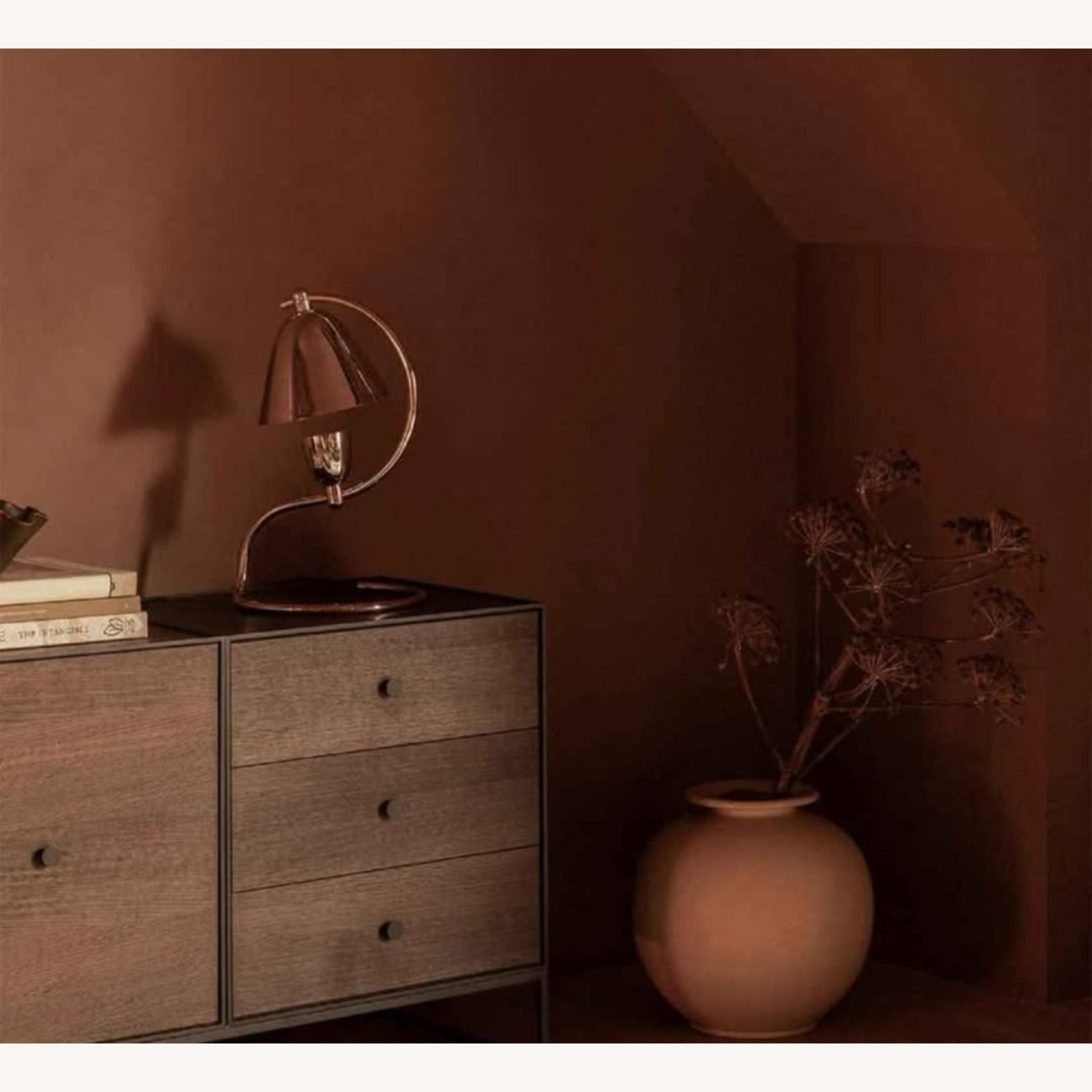 Audo Klampenborg Table Lamp, Brushed Brass - image-2