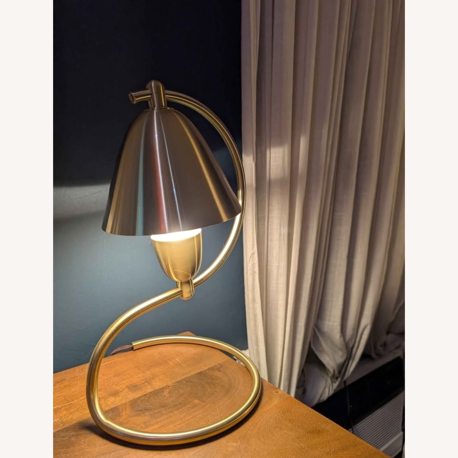 Audo Klampenborg Table Lamp, Brushed Brass - image-4
