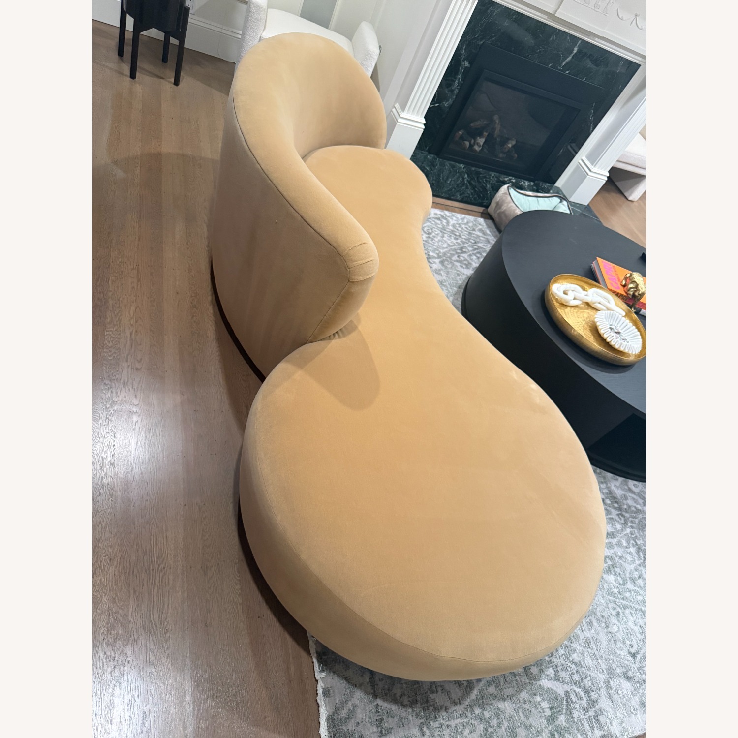 Restoration Hardware Fabric 3+ Seater Sofa - image-1