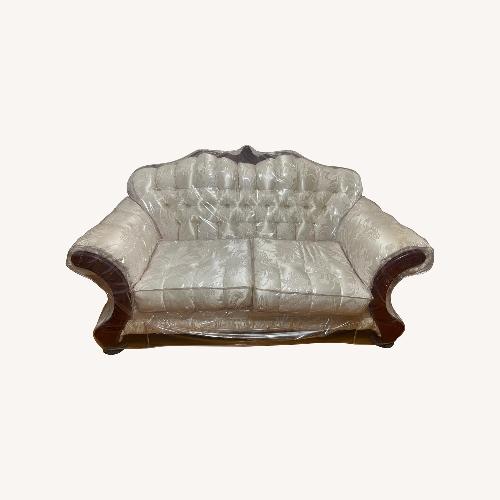 Used Victorian Ivory Sofa for sale on AptDeco