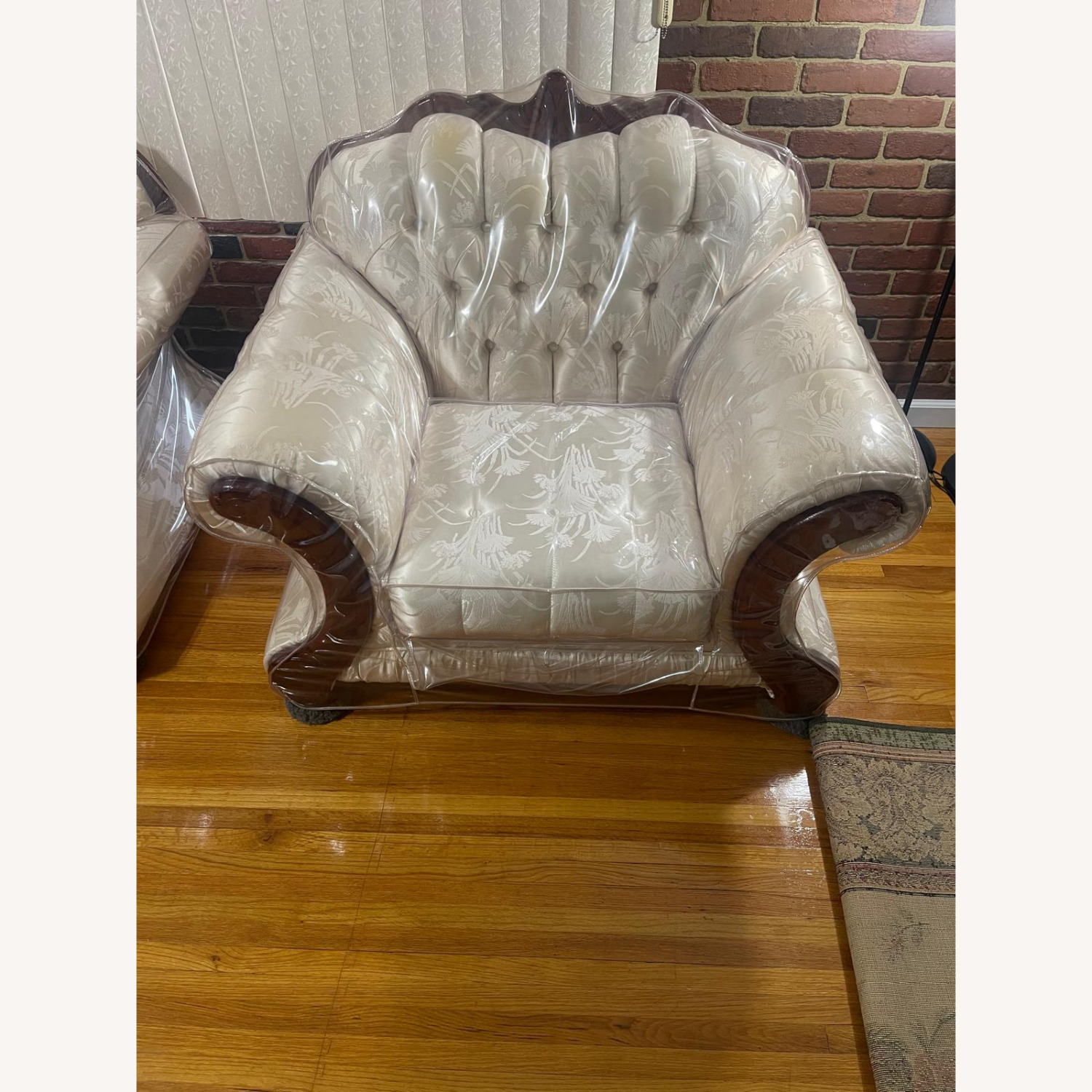 Victorian Ivory Sofa - image-2