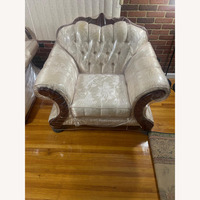 Victorian Ivory Sofa
