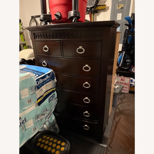 Used Rooms To Go Columbus Circle King Tall Chest for sale on AptDeco