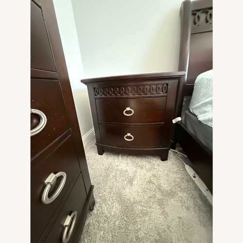 Used Rooms To Go Columbus Circle King Nightstands for sale on AptDeco