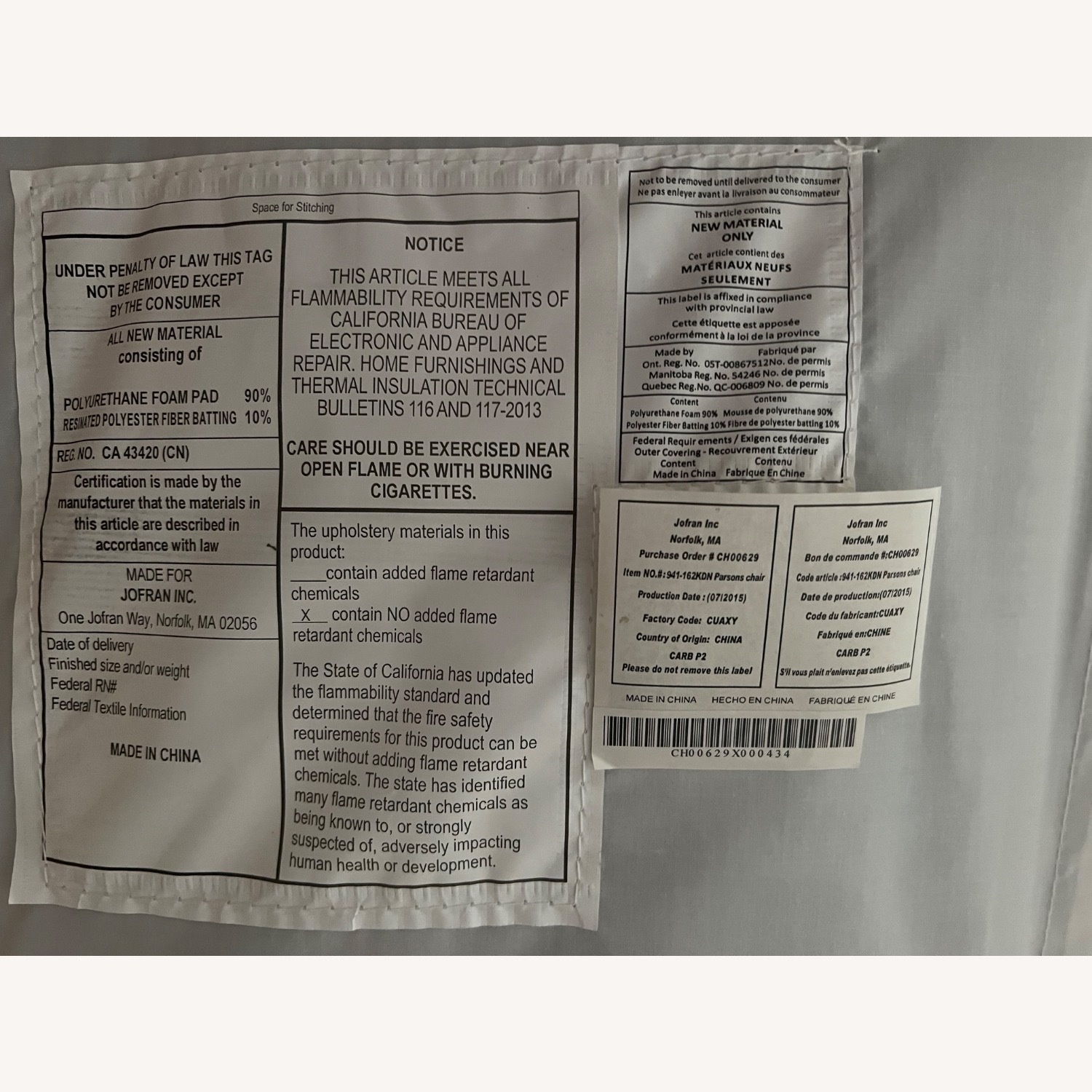 Jofran Dark Brown Wood Dining Sets - image-7