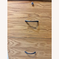 Sauder Light Brown Sideboard 2 Drawers File Cabinet