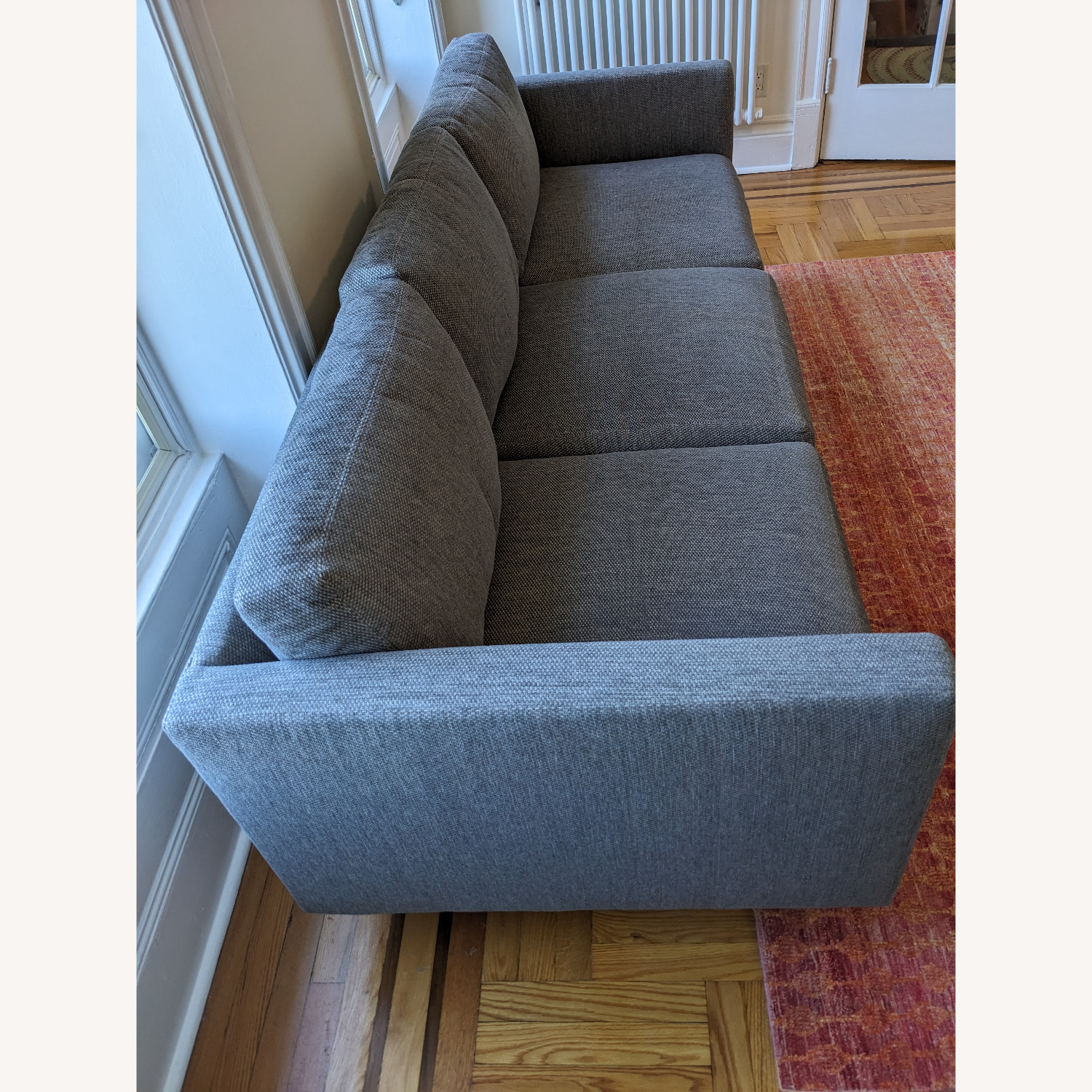 Milo Baughman Gray 3-Seater Sofa - image-10