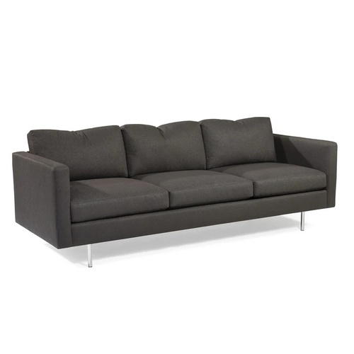 Used Milo Baughman Gray 3-Seater Sofa for sale on AptDeco
