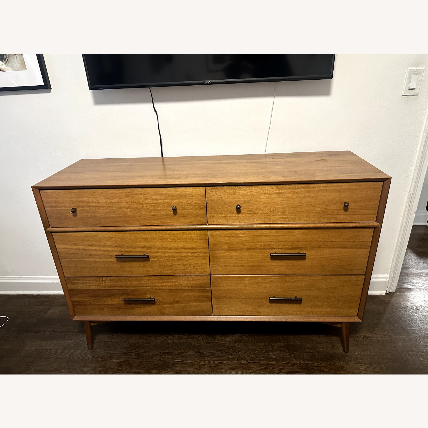 West Elm Mid-Century 6-Drawer Dresser (56") - image-1