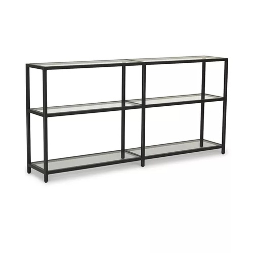 Used Mitchell Gold + Bob Williams Fritz Metal & Glass Bookcase for sale on AptDeco