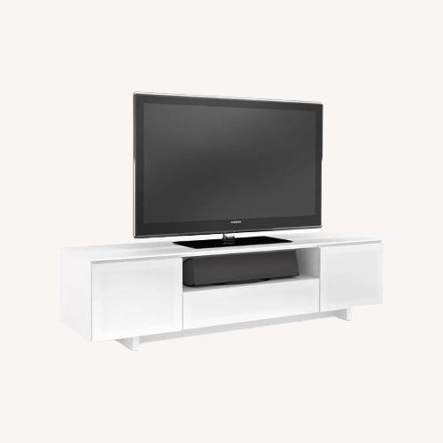 Used BDI White Media Console for sale on AptDeco