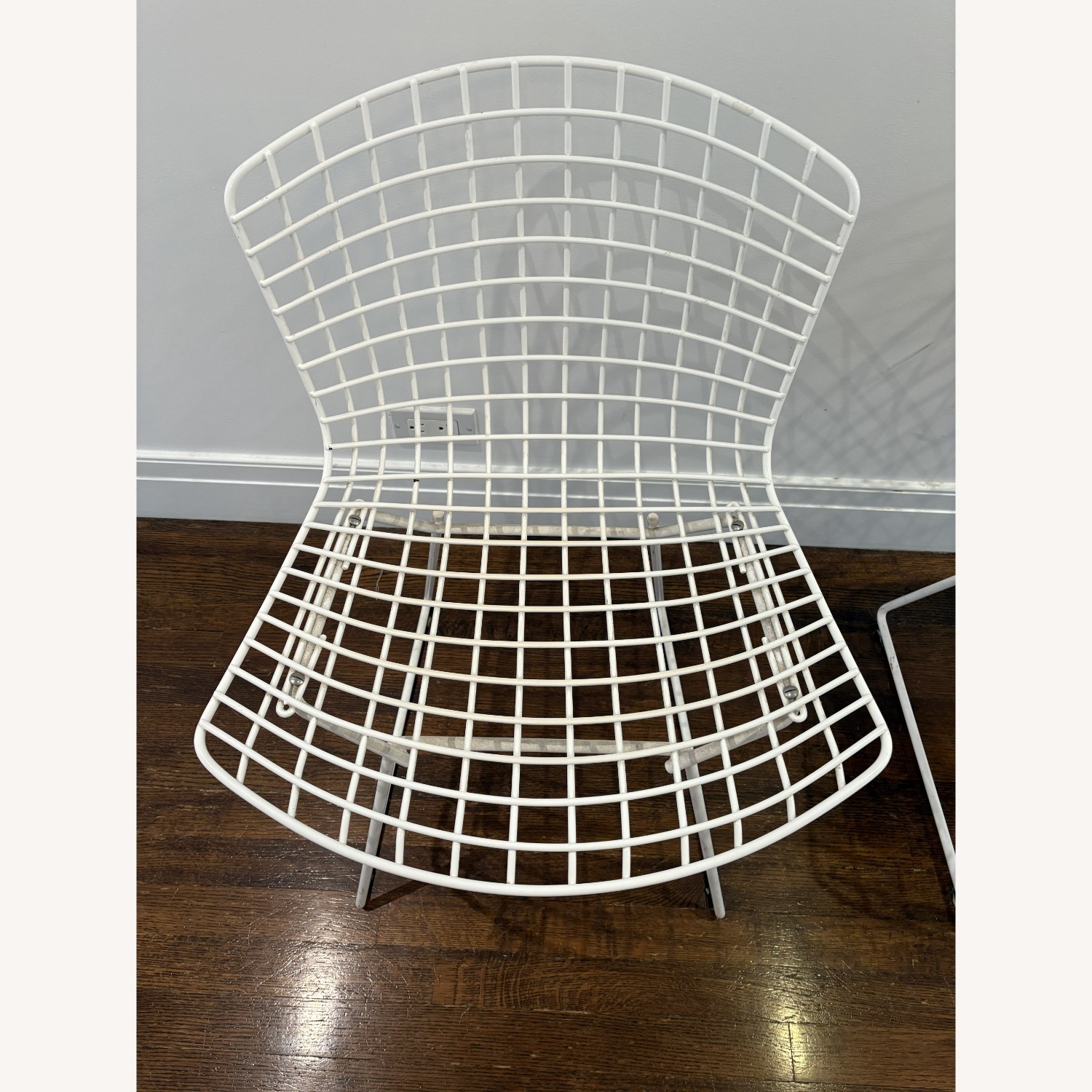 Knoll Bertoia White Metal Accent Chair - image-6