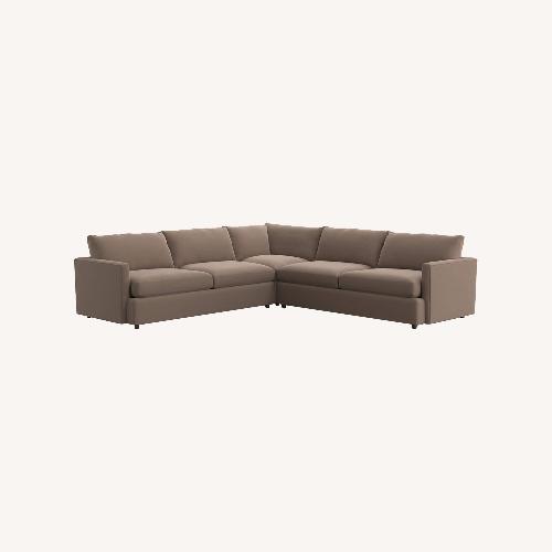 Used Crate & Barrel Lounge 3-piece L Shaped Sectional for sale on AptDeco