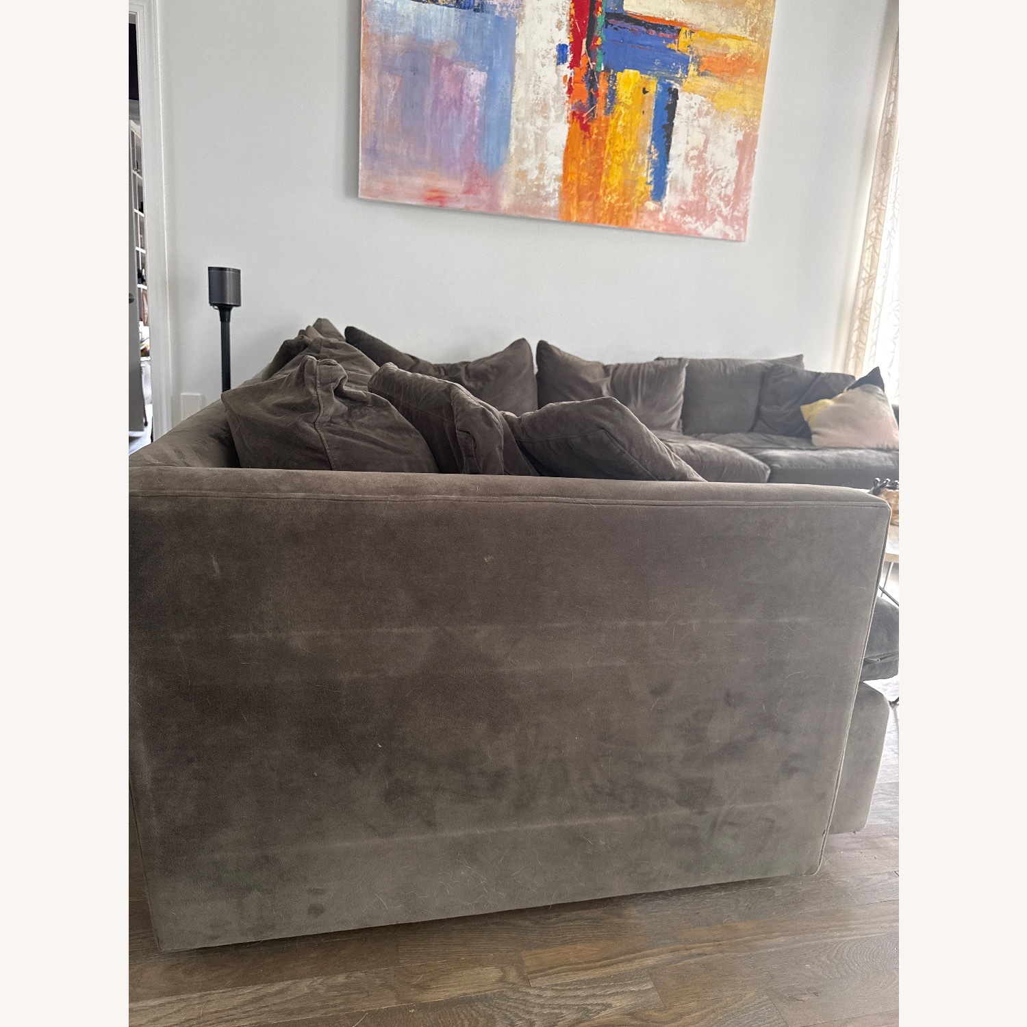 Crate & Barrel Lounge 3-piece L Shaped Sectional - image-3