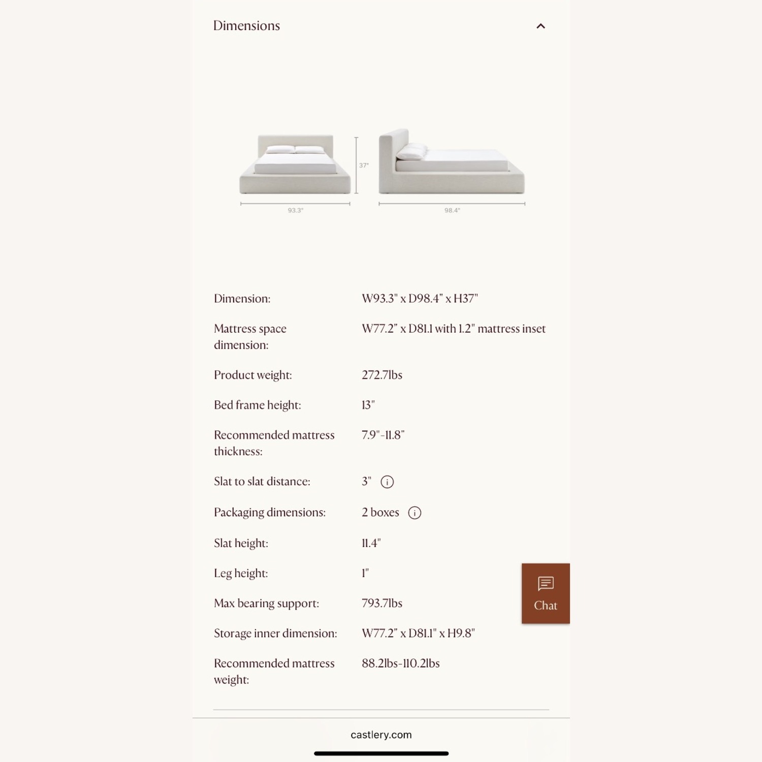 Castlery Dawson Storage Bed - image-5