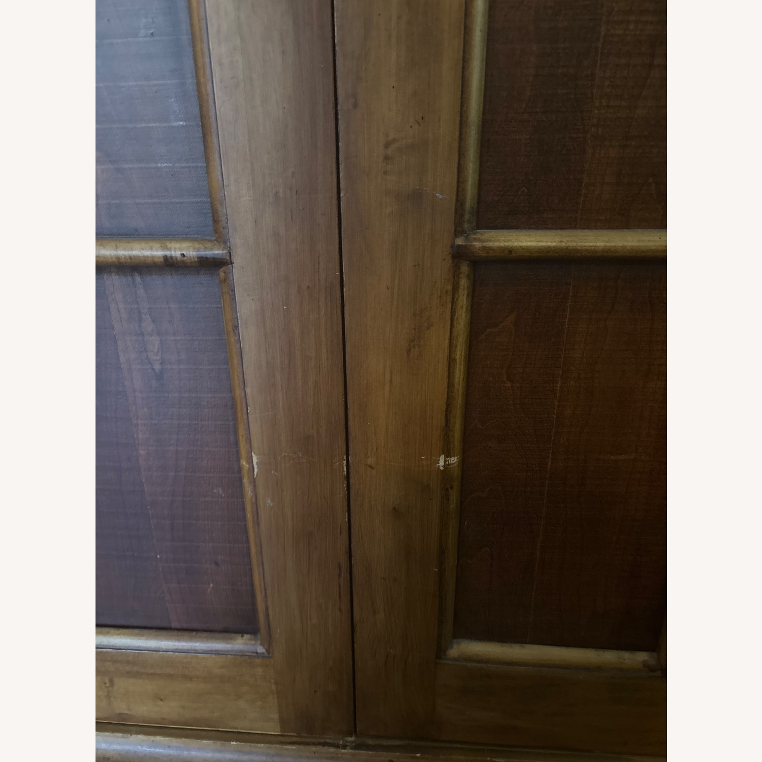 Dark Brown Wood Armoire - image-4