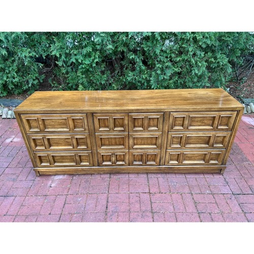 Used Drexel Compatica Wood 9-drawer Dresser for sale on AptDeco
