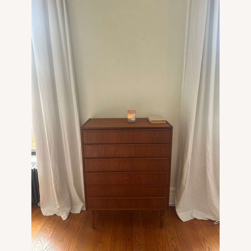 Used Vintage/Antique Dark Brown Wood Dresser for sale on AptDeco