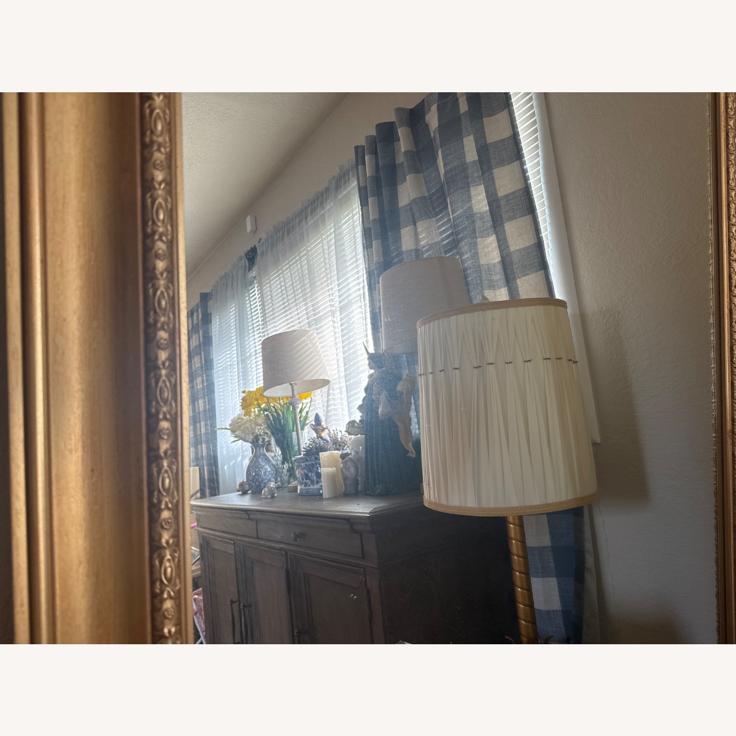 Vintage/Antique Finds Gold Floor Mirror - image-3