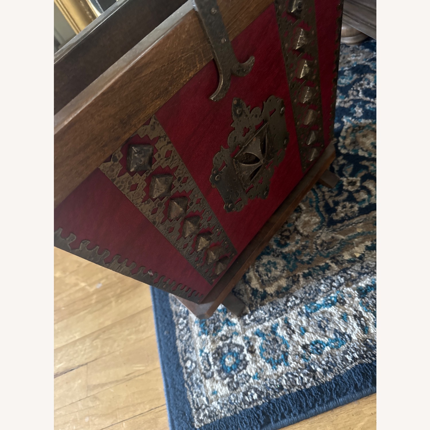 Vintage/Antique Dark Brown Basket - image-4