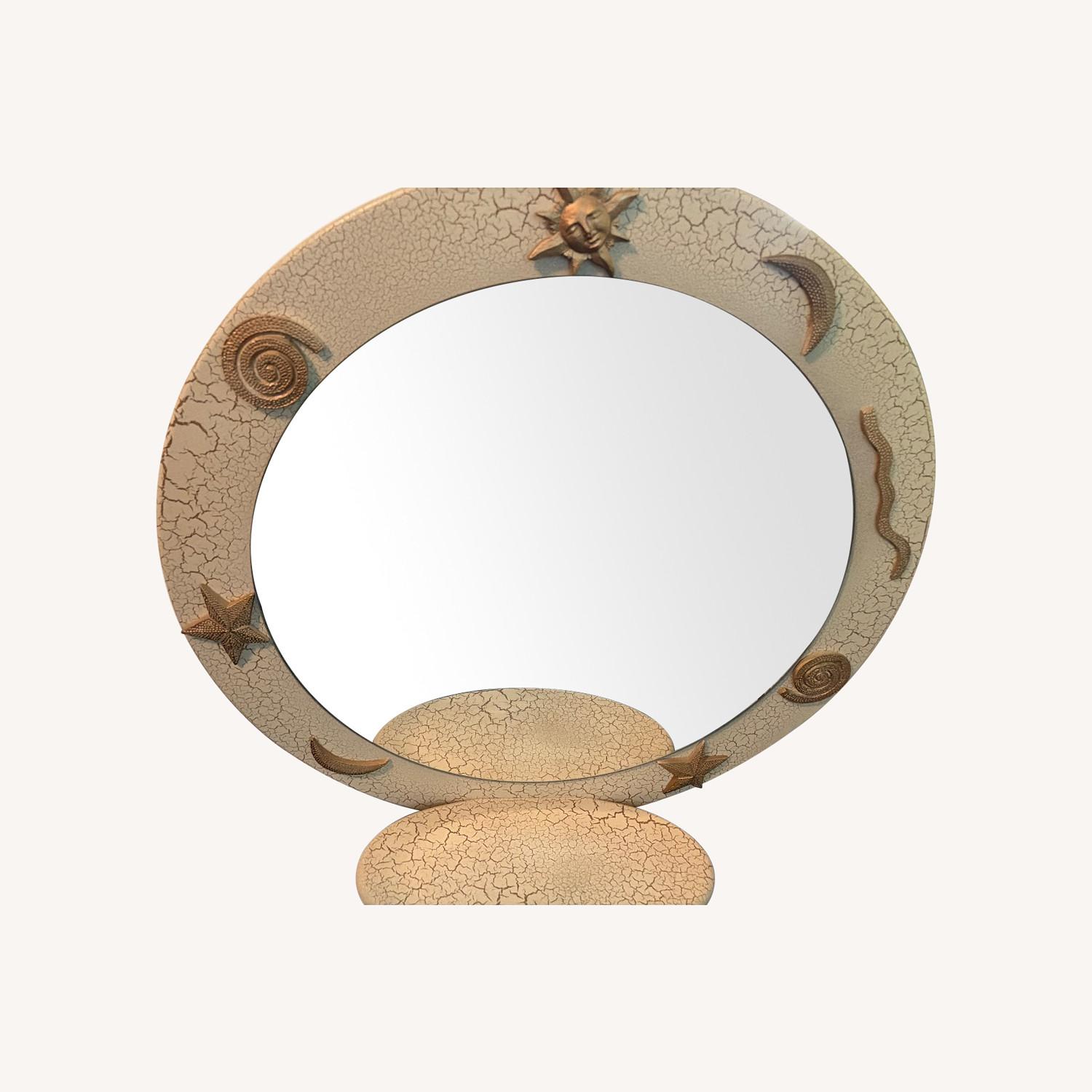 Nature Home Decor Natural Stone Wall Mirror - image-0