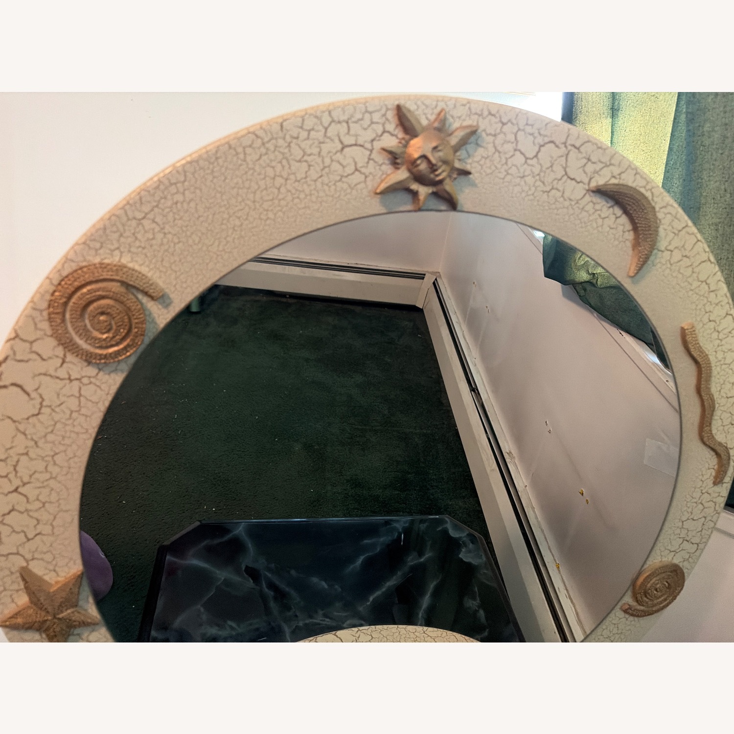 Nature Home Decor Natural Stone Wall Mirror - image-2