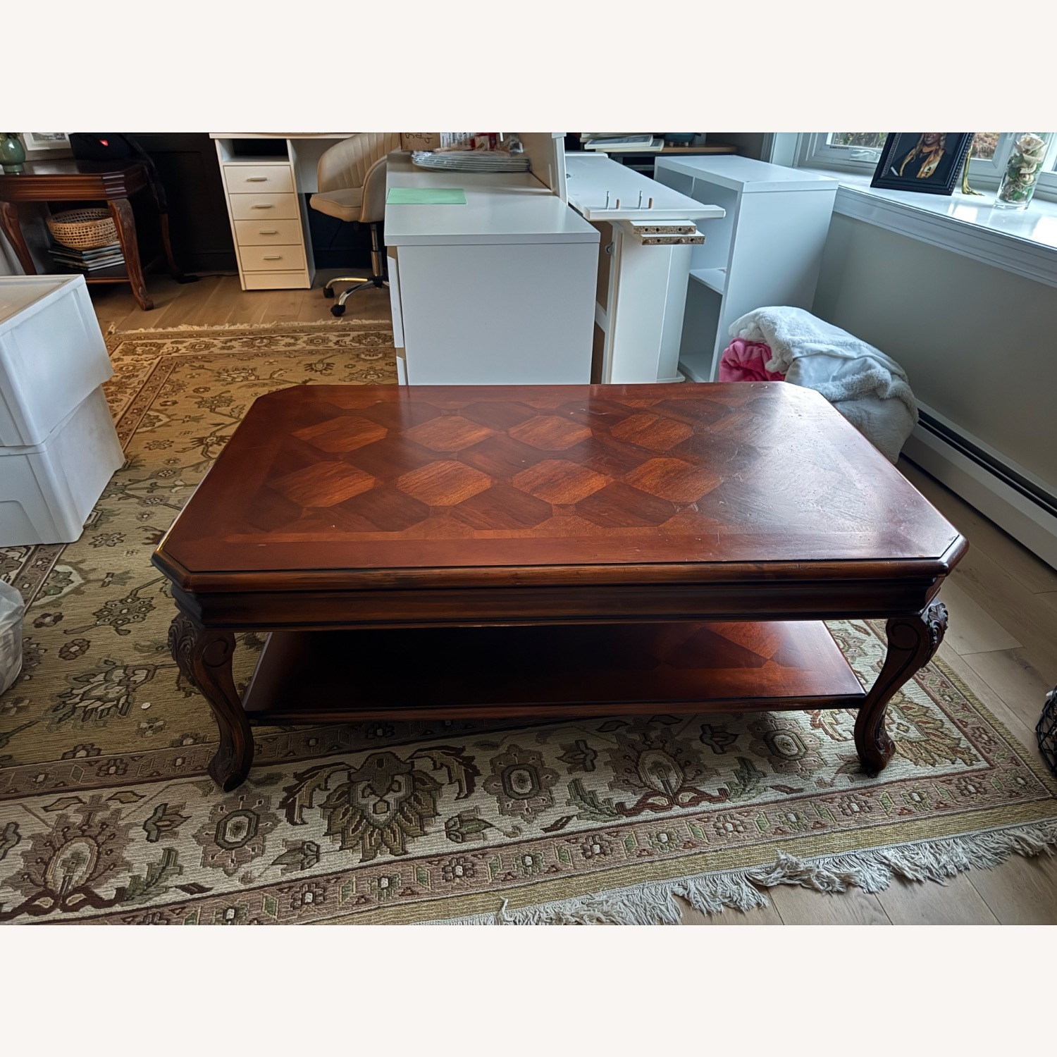 Mahogany and More Dark Brown Wood Side Tables - image-4