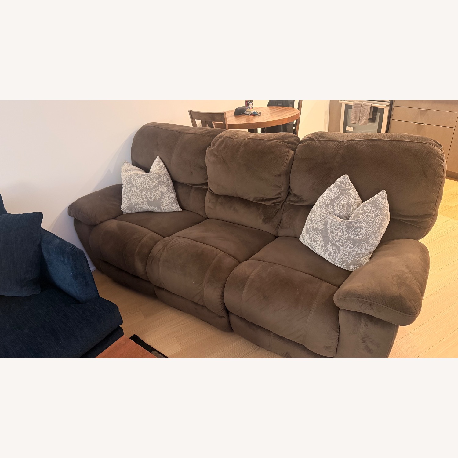 Dark Brown 3+ Seater Sofa - image-0