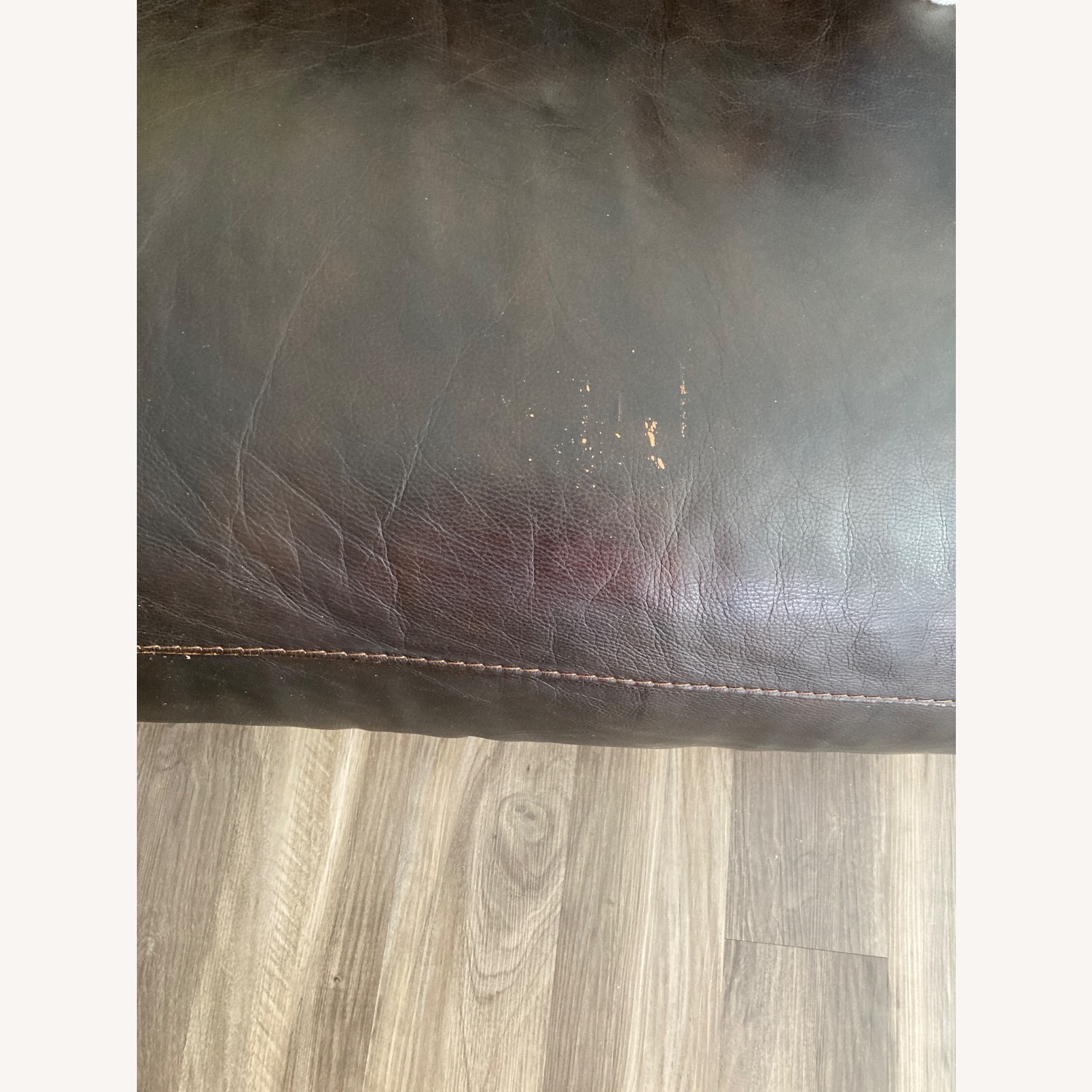 Macy's 6 Piece Leather Sectional - image-4