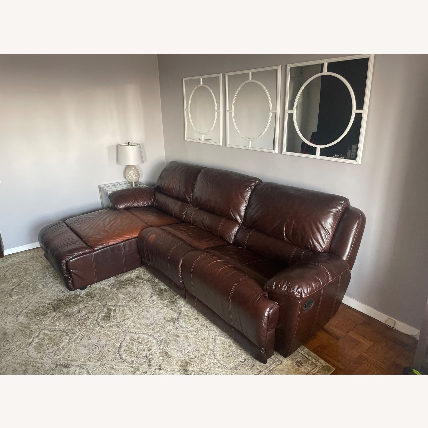 Reclining Sectional With Chaise - image-2