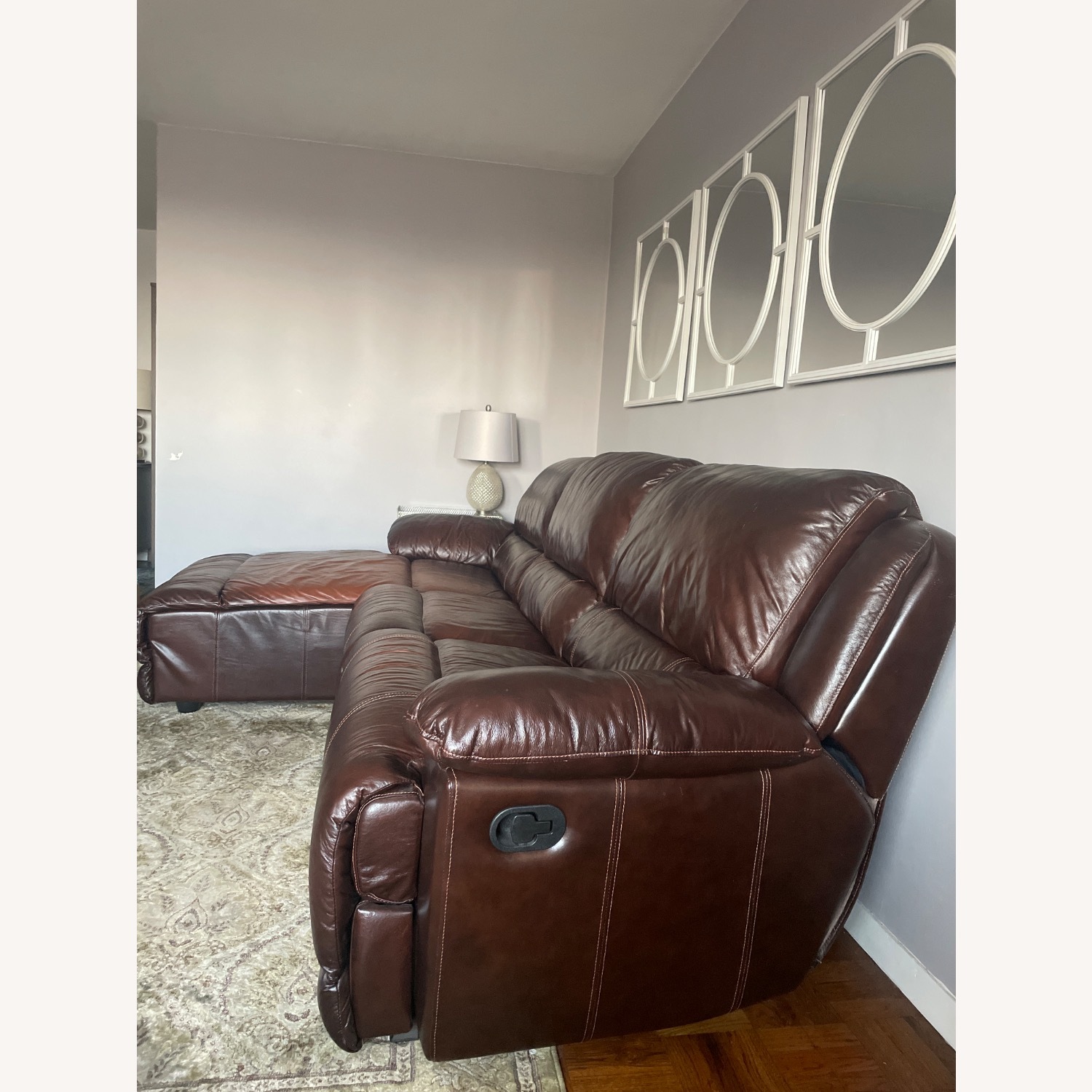 Reclining Sectional With Chaise - image-3