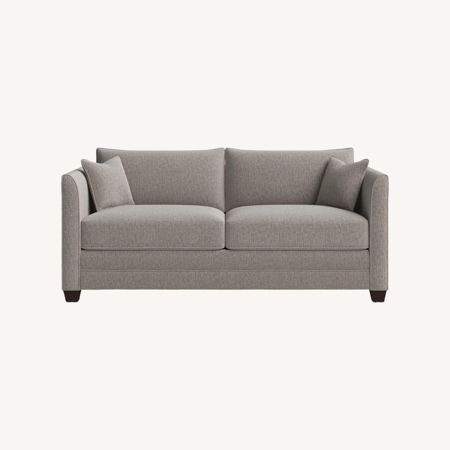 Birch Lane Light Gray Fabric Sleeper Sofa - image-1