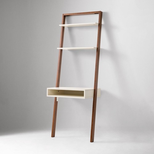 Used West Elm Dark Brown Wood Desk for sale on AptDeco