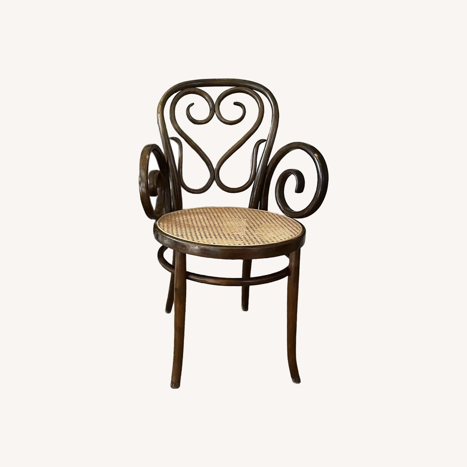 Antique Bentwood Arm Chairs Early 20th C Italian - image-16