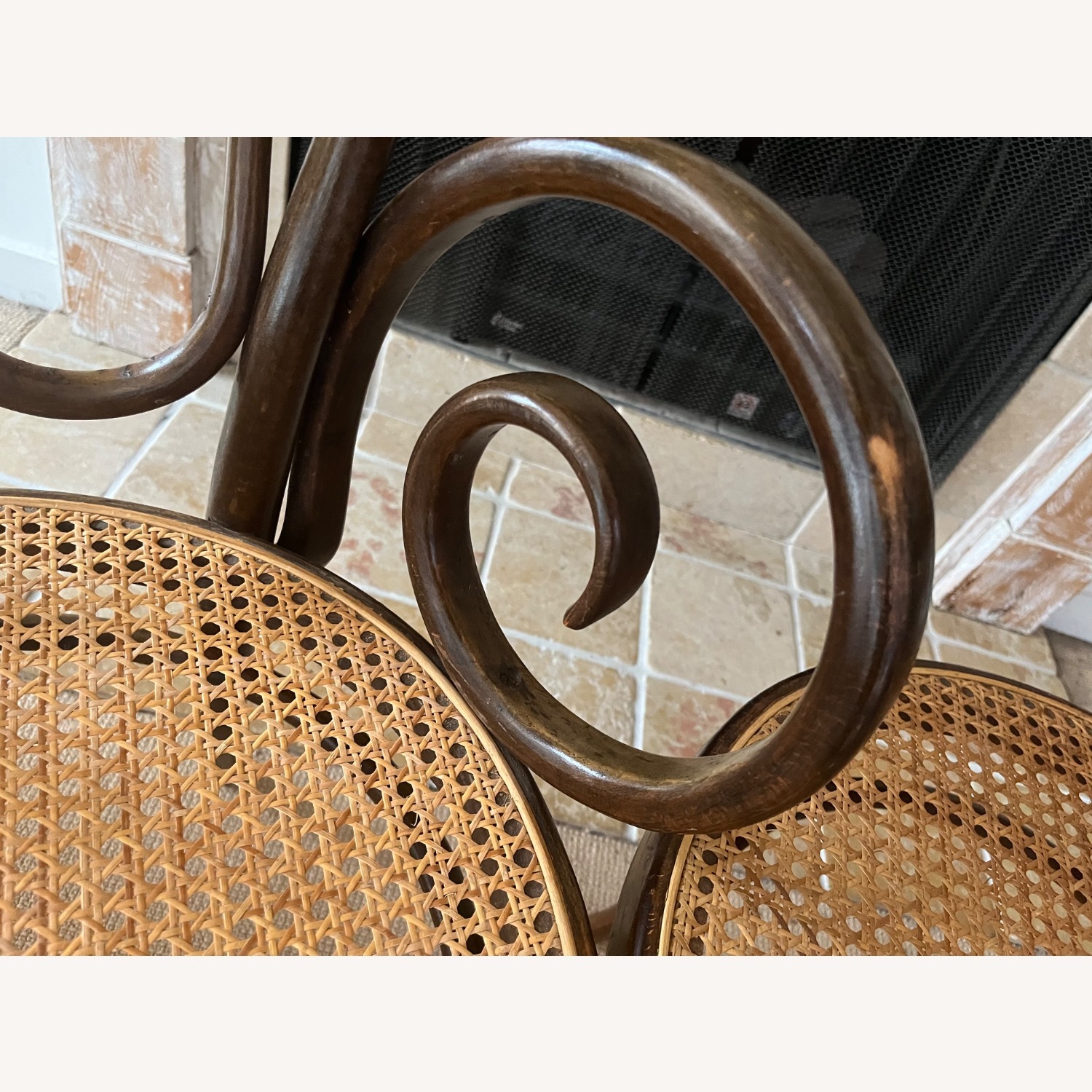 Antique Bentwood Arm Chairs Early 20th C Italian - image-14